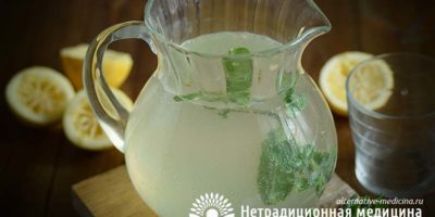 Миниатюра к статье Домашний лимонад с мятой – пошаговый рецепт приготовления с фото