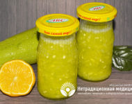 Миниатюра к статье Варенье из кабачков с лимоном - простой пошаговый рецепт с фото