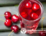 Миниатюра к статье Чем полезен вишневый сок для нашего здоровья - секреты напитка